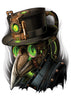 bird mask steampunk