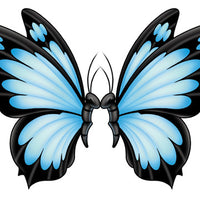 Kissing Butterflies Lower Back Temporary Tattoo - Upper & Lower Back Tattoos