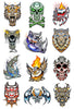 Chrome Temporary Tattoo Set