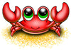 Crab Temporary Tattoo - Under The Sea Tattoos