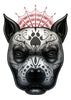 Day of The Dog Pit Bull Temporary Tattoos - Inked Dogs Tattoos