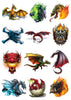 Dragon Temporary Tattoo Set