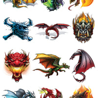 Dragon Temporary Tattoo Set