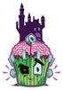 Frankenstein Cupcake Temporary Tattoo - Creepy Cakes Tattoos