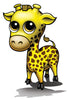 Giraffe Temporary Tattoo - Zootoos