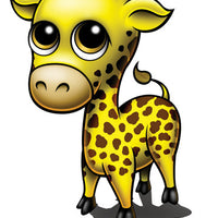 Giraffe Temporary Tattoo - Zootoos