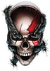 God of War Temporary Tattoo - Game Over