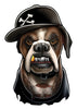 Gold Tooth Boxer Temporary Tattoos - Inked Dogs Tattoos