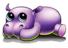 Hippo Temporary Tattoo - Zootoos