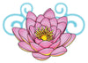 Lotus Lower Back Temporary Tattoo - Upper & Lower Back Tattoos