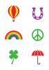 Mini Colors Temporary Tattoo Set