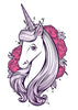 Glitter Unicorn Temporary Tattoo Set