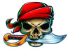 Pirate Temporary Tattoo - Boy Laser Foil Tattoos