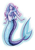 Purple mermaid