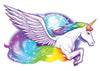 Glitter Unicorn Temporary Tattoo Set