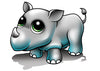 Rhino Temporary Tattoo - Zootoos