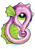 Sea Horse Temporary Tattoo - Under The Sea Tattoos