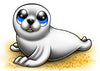 Seal Temporary Tattoo - Under The Sea Tattoos