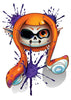 Game Over 4 Temporary Tattoo Set