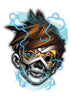 Game Over 4 Temporary Tattoo Set