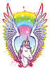 Glitter Unicorn Temporary Tattoo Set