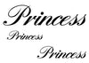 Princess Temporary Tattoo-Script Tattoos