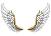 Angel Wings Lower Back Temporary Tattoo - Upper & Lower Back Tattoos