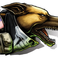 Attack Dog-Black Ops 2 Temporary Tattoo