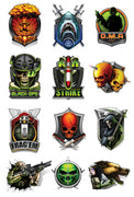 Black Ops 2-Temporary Tattoo Set