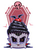 Dracula Cupcake Temporary Tattoo - Creepy Cakes Tattoos