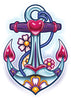 Flower anchor