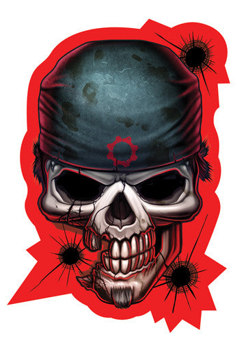gears of war stickers Game Over Sticker Set