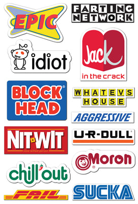Satire 2 Sticker Set