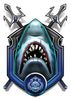 Shark Trident-Black Ops 2 Temporary Tattoo