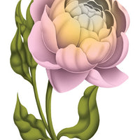 Single Flower Temporary Tattoo - Vintage Floral Tattoos