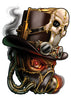 skull steampunk