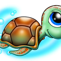 Turtle Temporary Tattoo - Under The Sea Tattoos