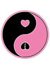Pink and Black 2 Temporary Tattoo Set
